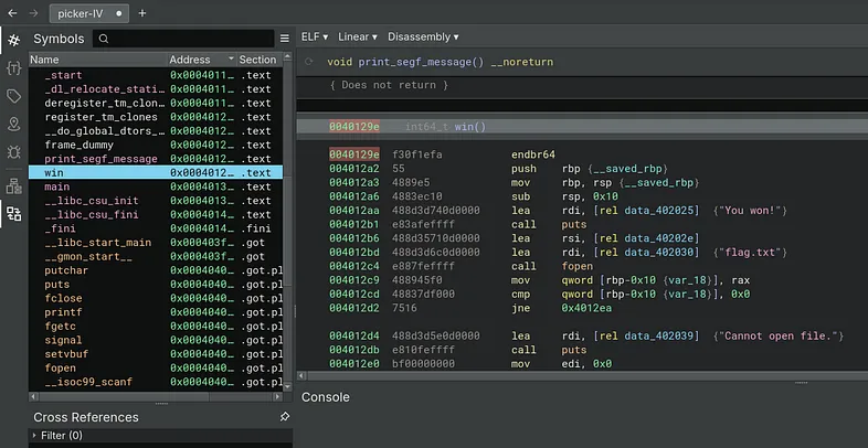 Picker screenshot