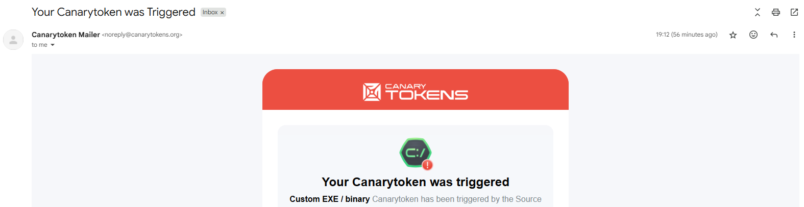 canary screenshot