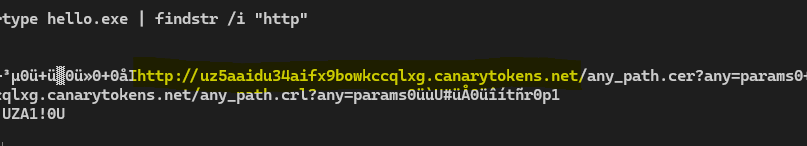 canary screenshot